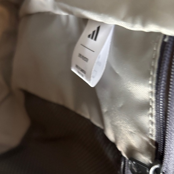 ADIDAS ME 2  Cream Nylon Tote with Front Pocket - Picture 7 of 11